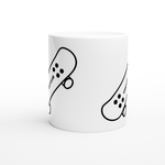 Yout Club Skateboard White 11oz Ceramic Mug - YOUT CLUB